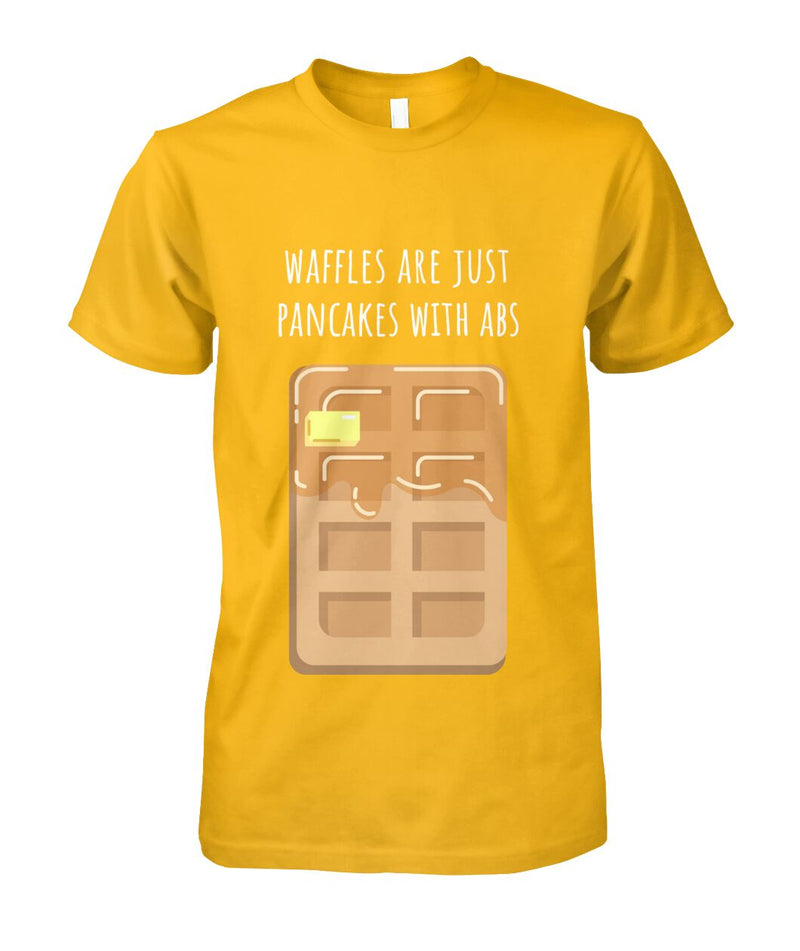 Waffles are Just Pancakes with Abs