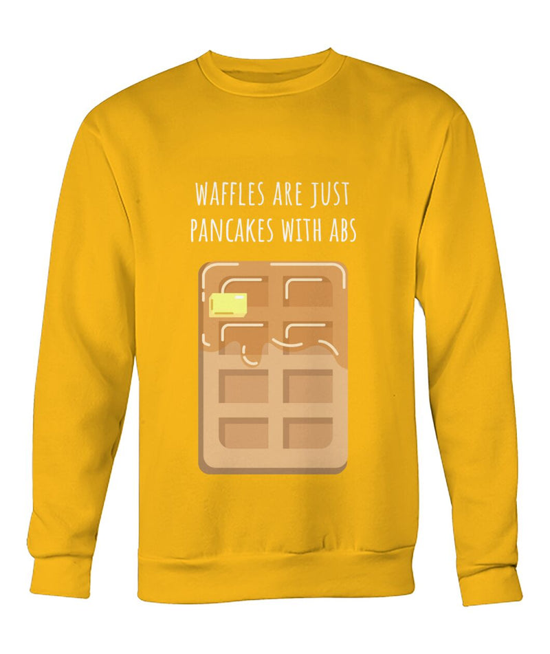 Waffles are Just Pancakes with Abs